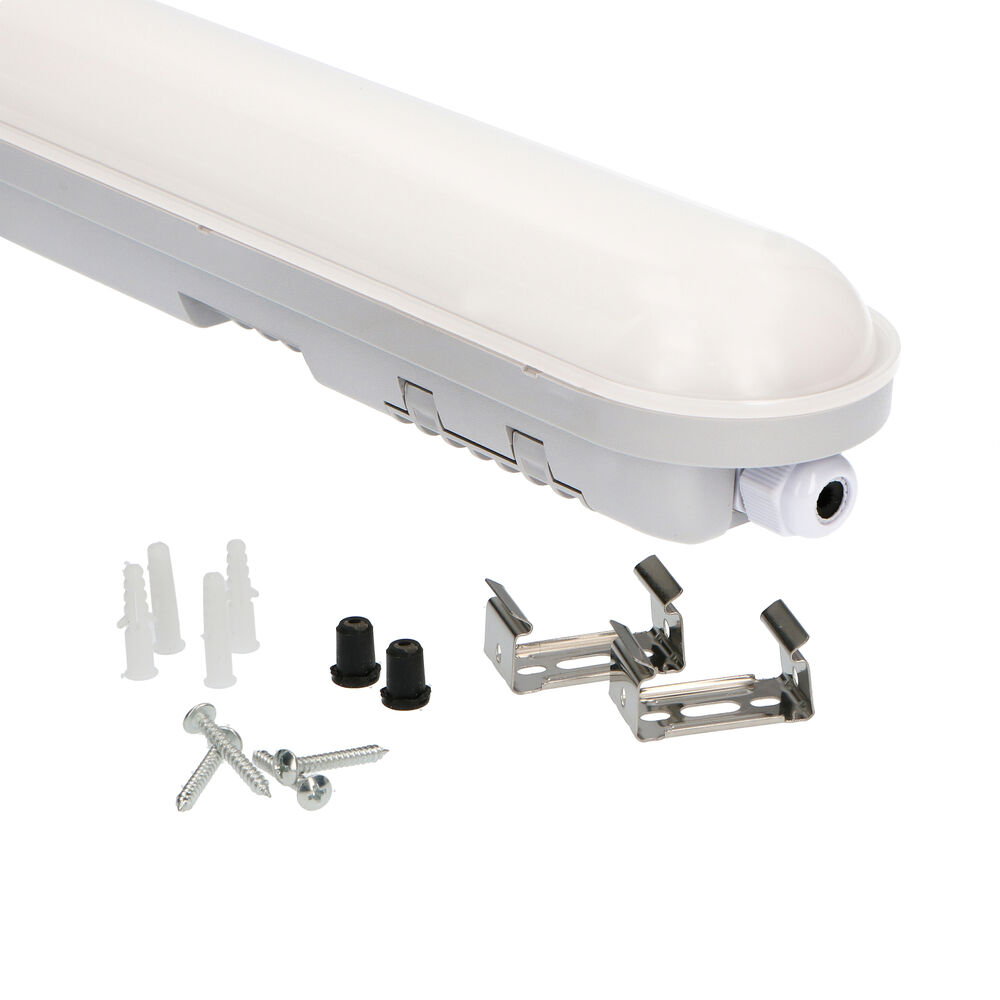 Feuchtraumwannenleuchte, LED/21W - 55W, 4000K Bild 4