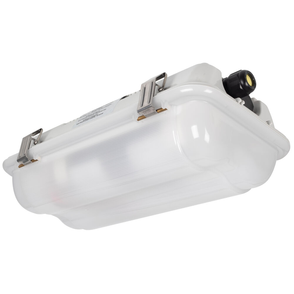 Not- und Sicherheits- Feuchtraumwannenleuchte, MULTIBASET N, LED/9W, 1.160 lm, 4000K, Notlicht 3 Stunden, Ex-geschtzt Bild 3