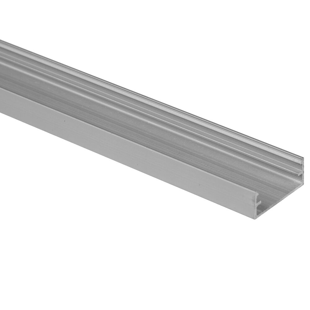 U-Profil aus Aluminium eloxiert, fr Strips bis B 16 mm, B 20, H 8, L 2.000 Bild 2