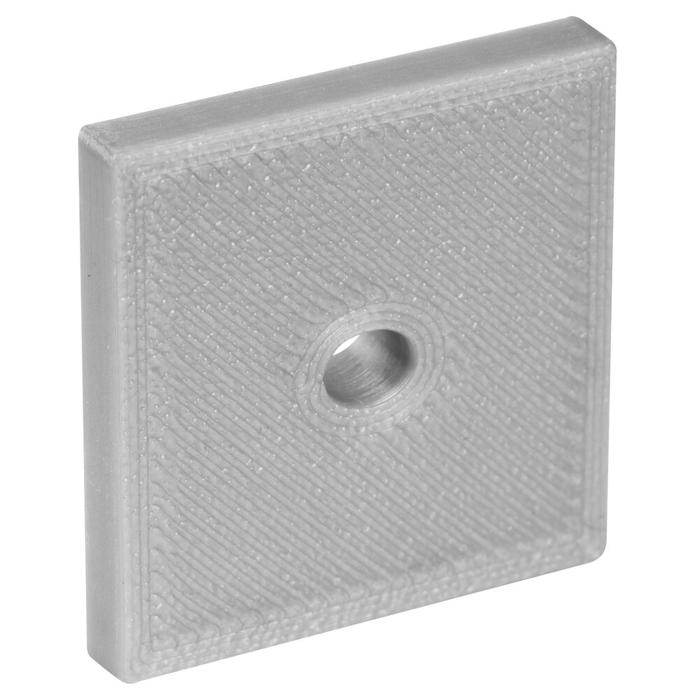 Kunststoffendkappe, f�r Alu-Profil Exo-N4_24, mit �ffnung