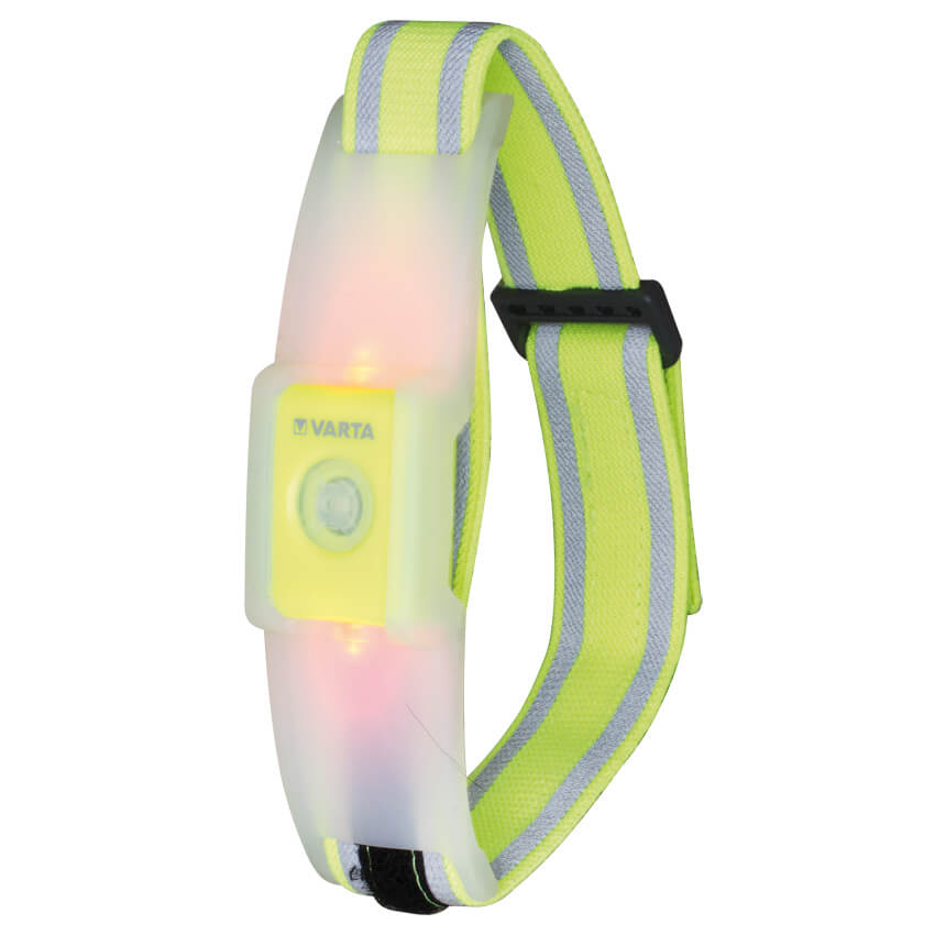 LED-Reflexionsband,  OUTDOOR SPORTS,  2 rote LEDs