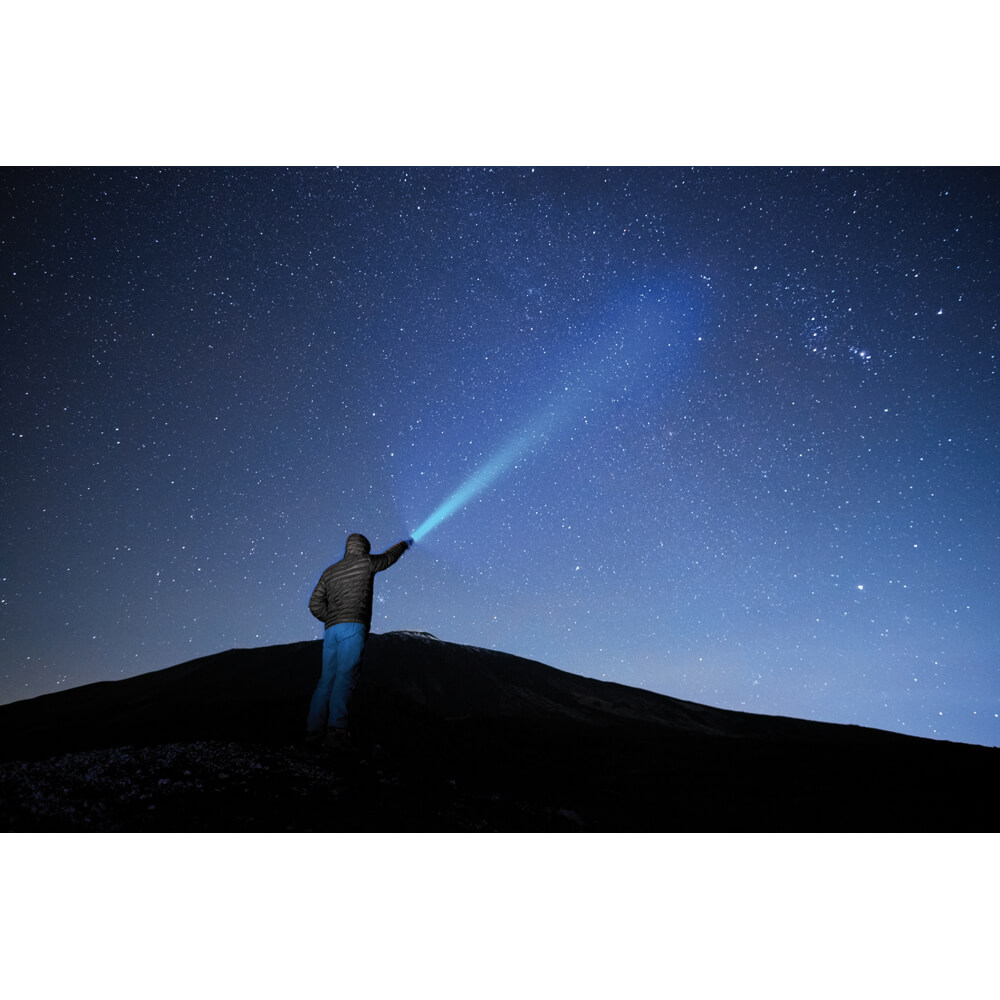 Akku-Taschenlampe, NIGHT CUTTER, 1 CREE/LED/10W, 700 lm, mit integrierter Powerbank Bild 5