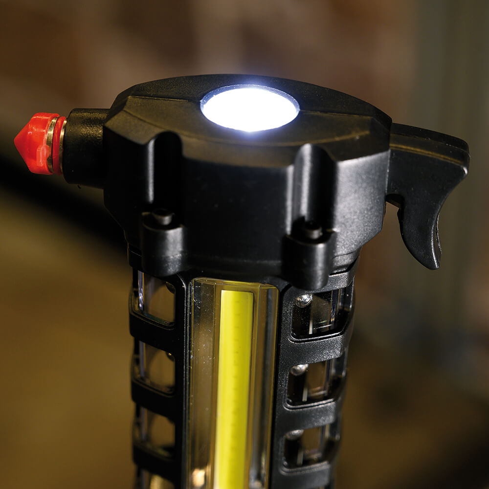 Taschenlampe, mit Nothammer und Gurtmesser, 180 lm & 30 lm Bild 6