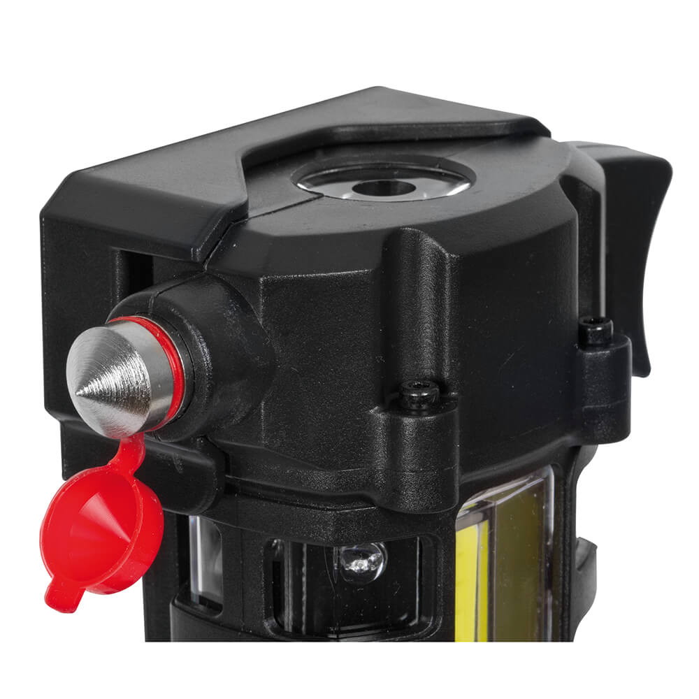Taschenlampe, mit Nothammer und Gurtmesser, 180 lm & 30 lm Bild 7