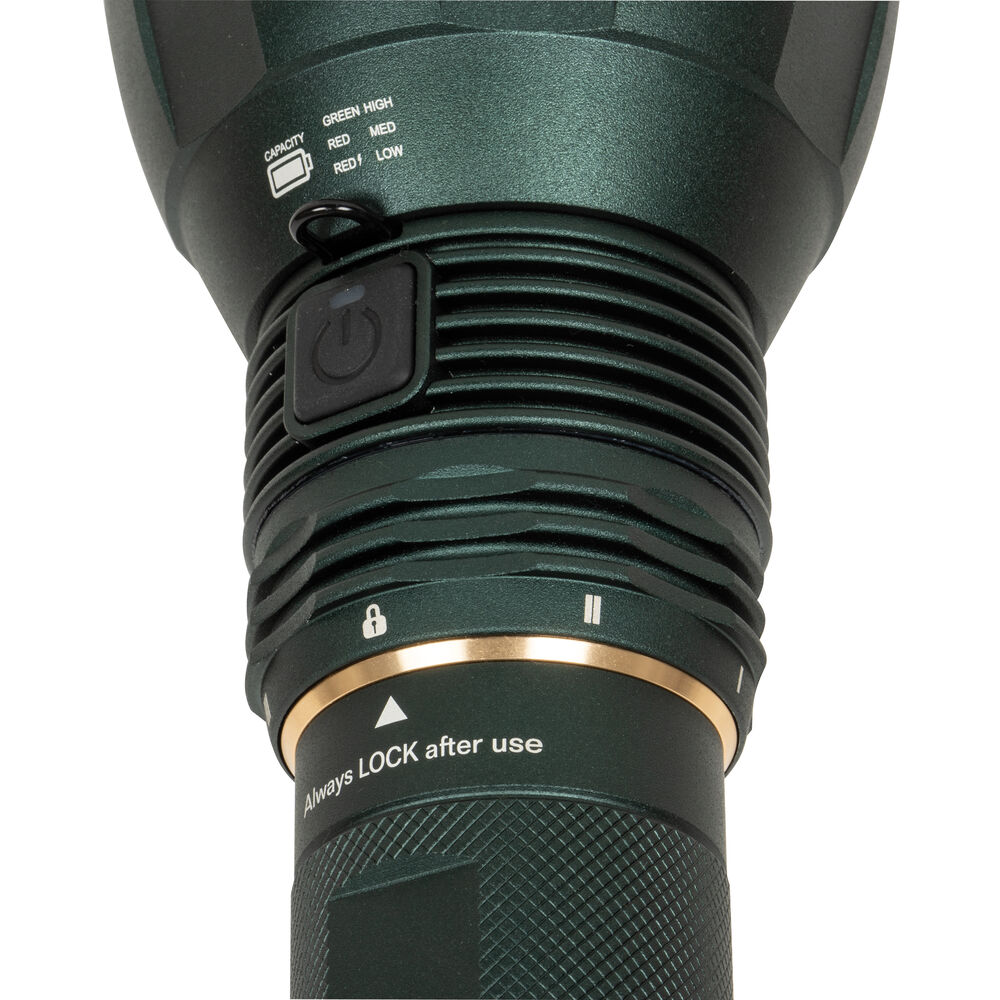 LED-Akku-Taschenlampe, XCELL 11600 4 XHP CREE-LEDs, 180-11.600 lm Bild 3