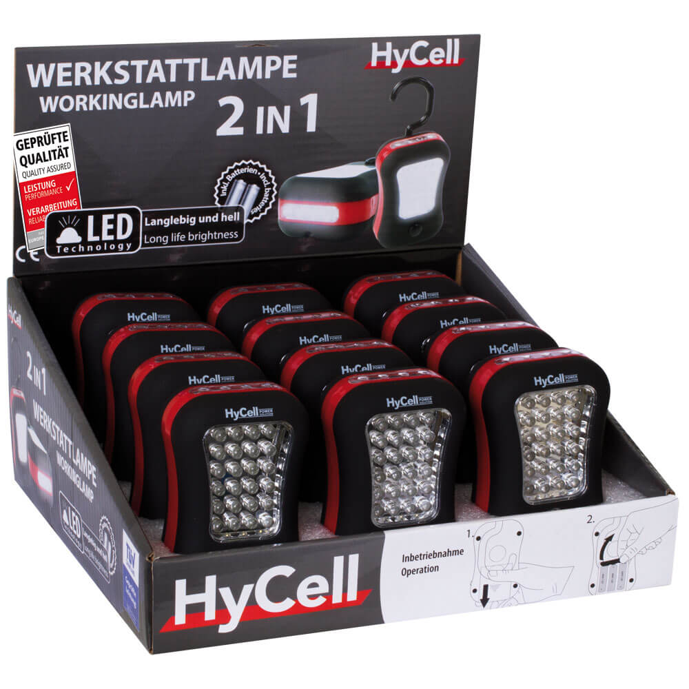 LED-Taschenlampen-Display, 12 Stck