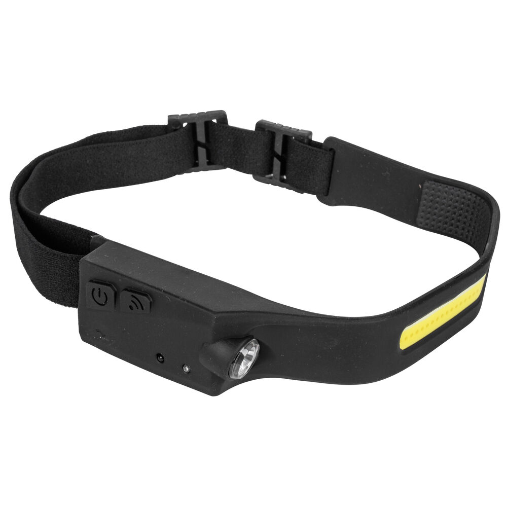 LED-Akku-Stirnlampe, IH524, 1 x COB-LED/5W und 1 x SMD-LED/3W  Bild 2