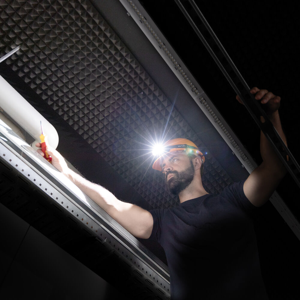 LED-Stirnlampe, 2 LED/7,4W Bild 2