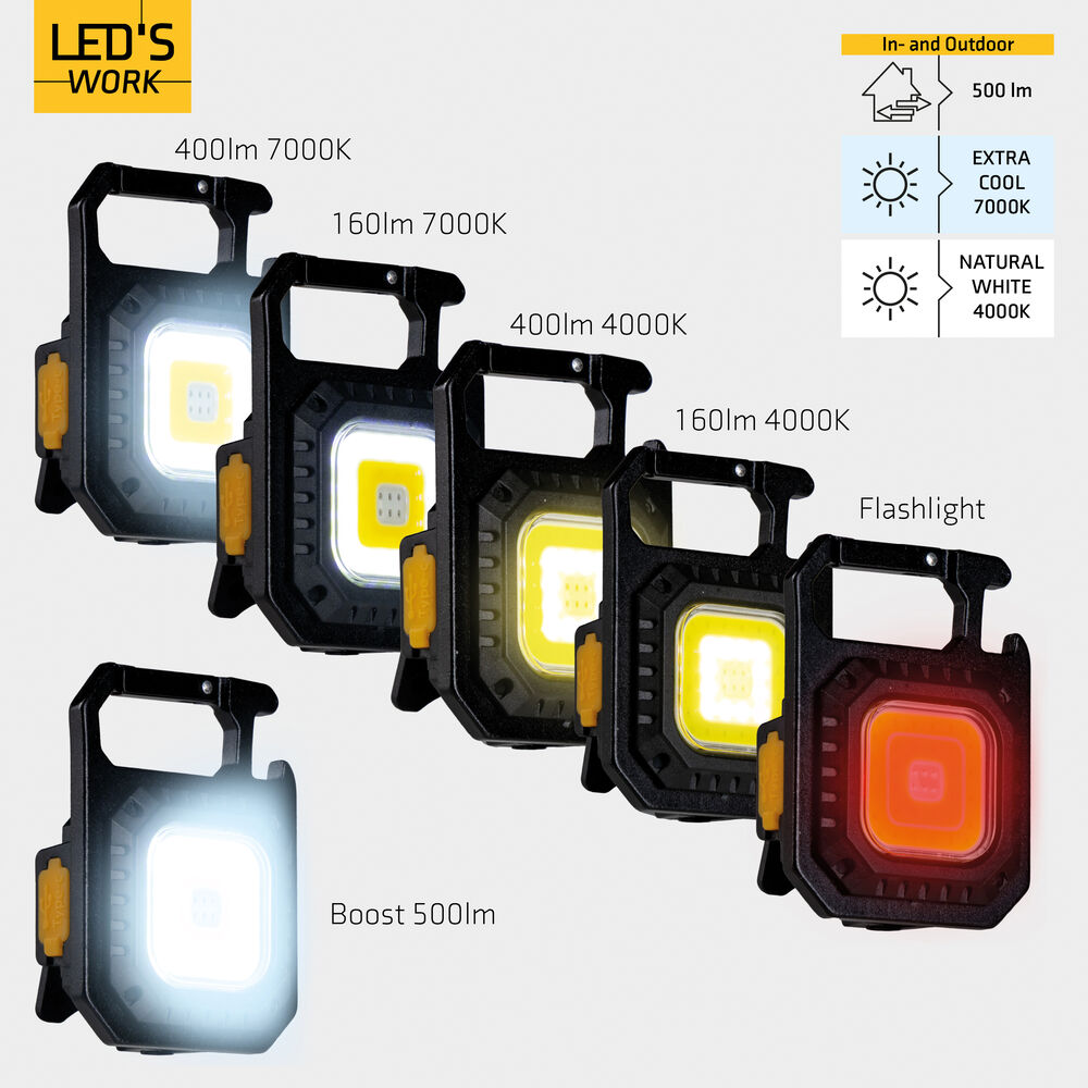 Multifunktionsleuchte, LED/5W, max. 500 lm, mit Boost-Funktion Bild 3