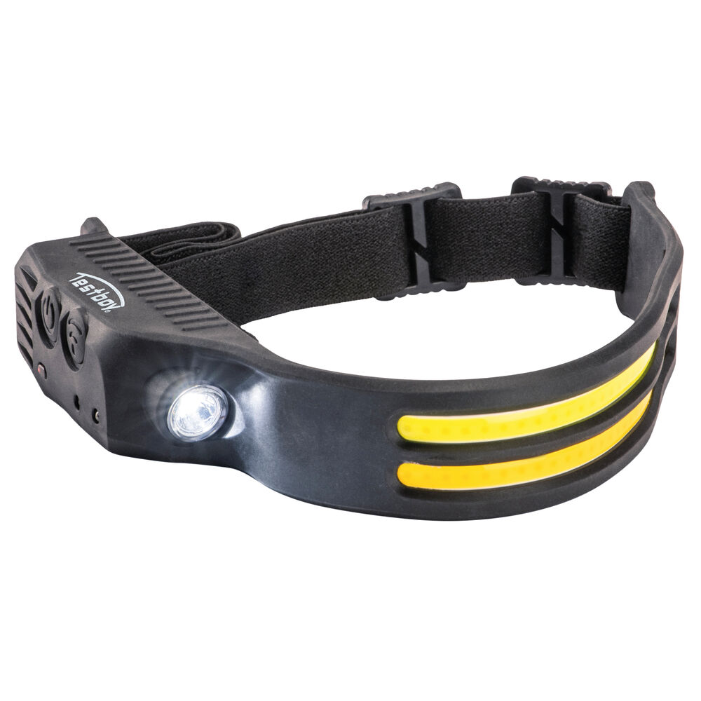 LED-Stirnlampe, HEAD LIGHT 1, 1 x COB-LED/8W, max 240 lm, 1 x SMD-LED/3W, max. 110 lm Bild 3