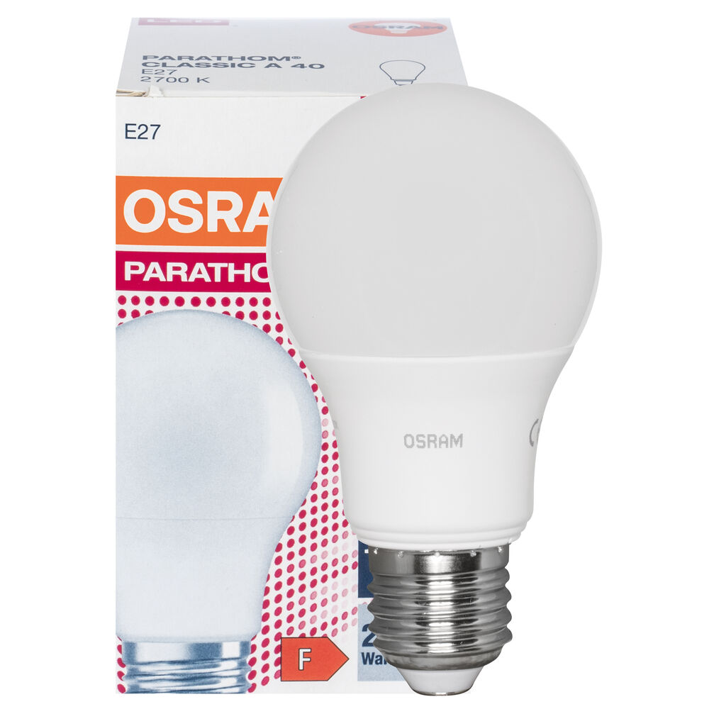 LED-Lampe, CLASSIC A, AGL-Form, matt, E27