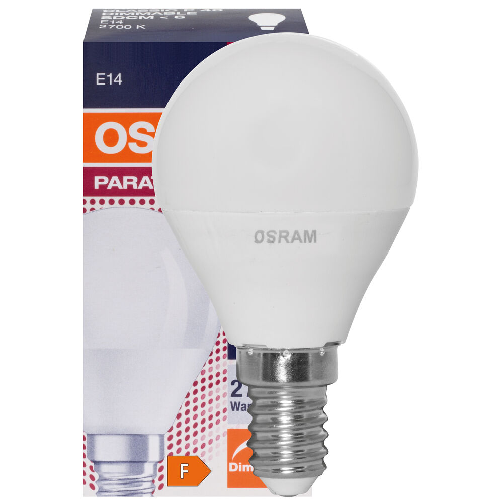 LED-Lampe, ADVANCED CLASSIC P, Tropfen-Form, opal, E14/4,9W, 470 lm, 2700K