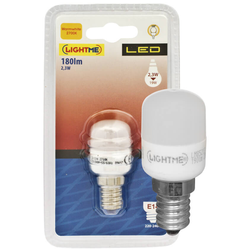 LED-Birnenlampe, matt, E14/2,3W (19W), 180 lm
