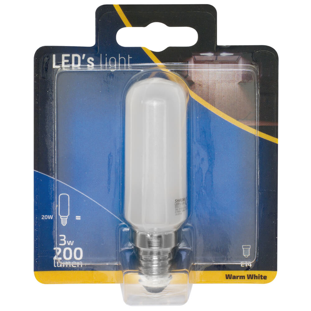LED-Rhrenlampe, matt, E14/3W (21W), 200 lm