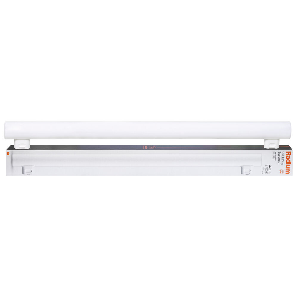 LED-Linienlampe, opal,  RALEDINA,  2-Sockel- S14/4,8W, 470 lm