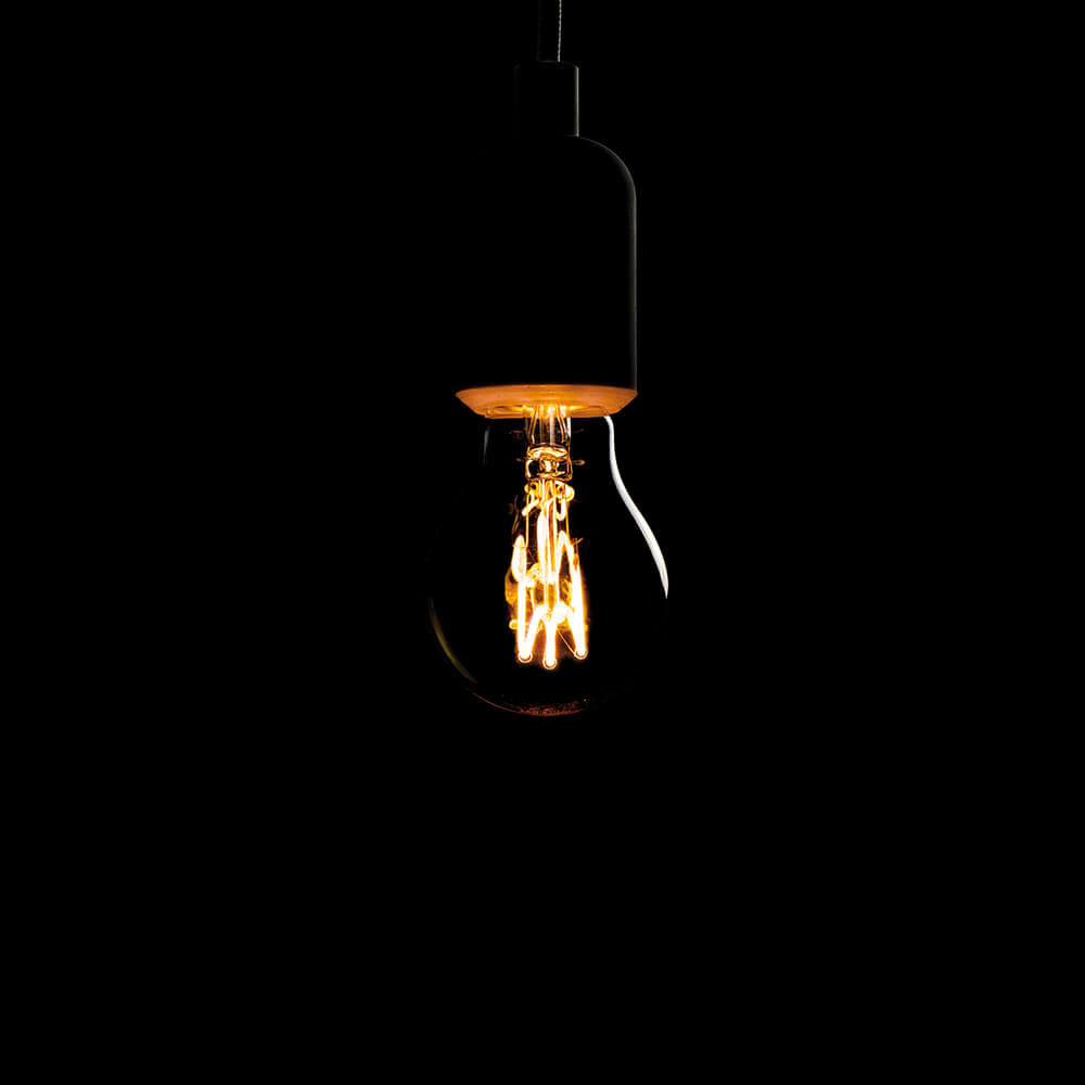 Spiral-LED-Lampe, AGL-Form,  E27/2,5W, gold getnt,  136 lm, L 105,  60 Bild 3