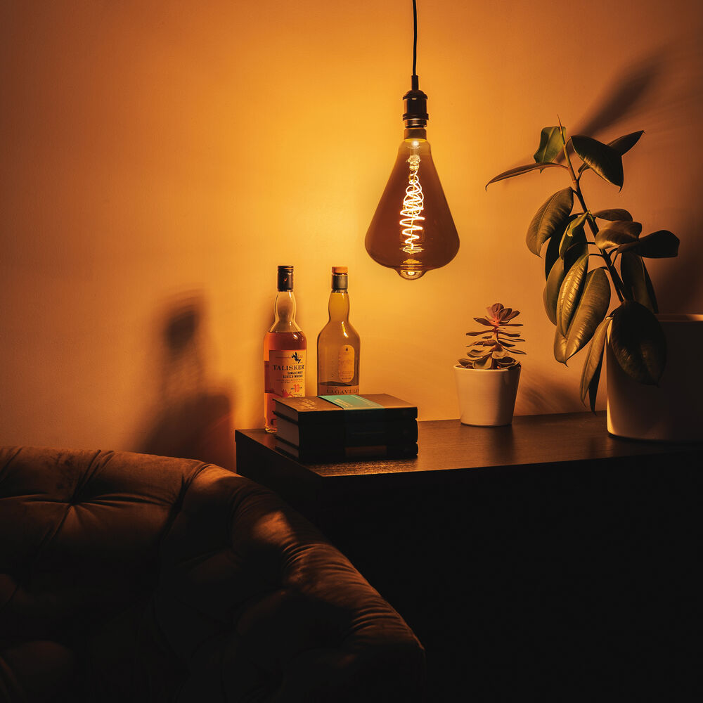 LED-Filament-Lampe, Klassische-Form, E27/8,5W, 200 lm, 1800K Bild 2