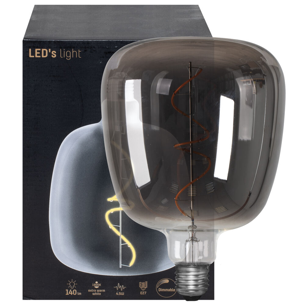 LED-Filament-Lampe, Vasen-Form, E27/4,5W, 140 lm, 1800K