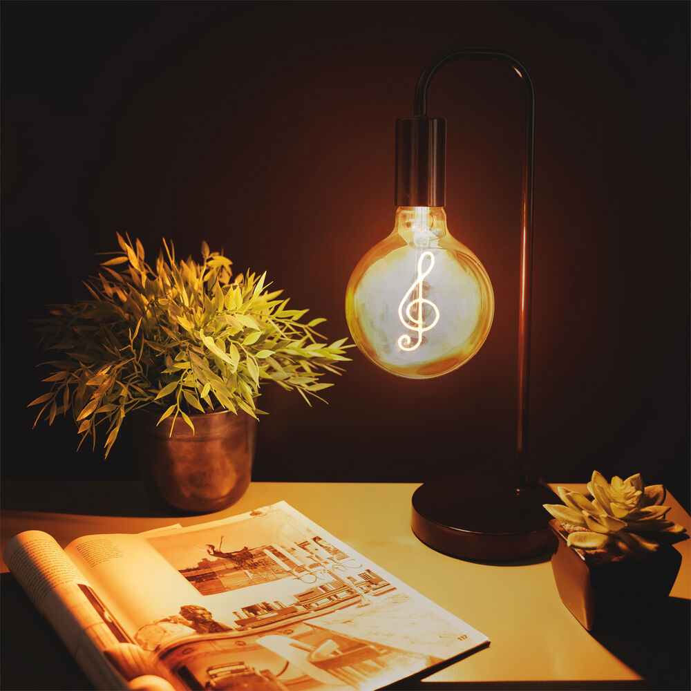LED-Filament-Lampe, Globe-Form, E27/4,5W, 250 lm, 1800K Bild 2