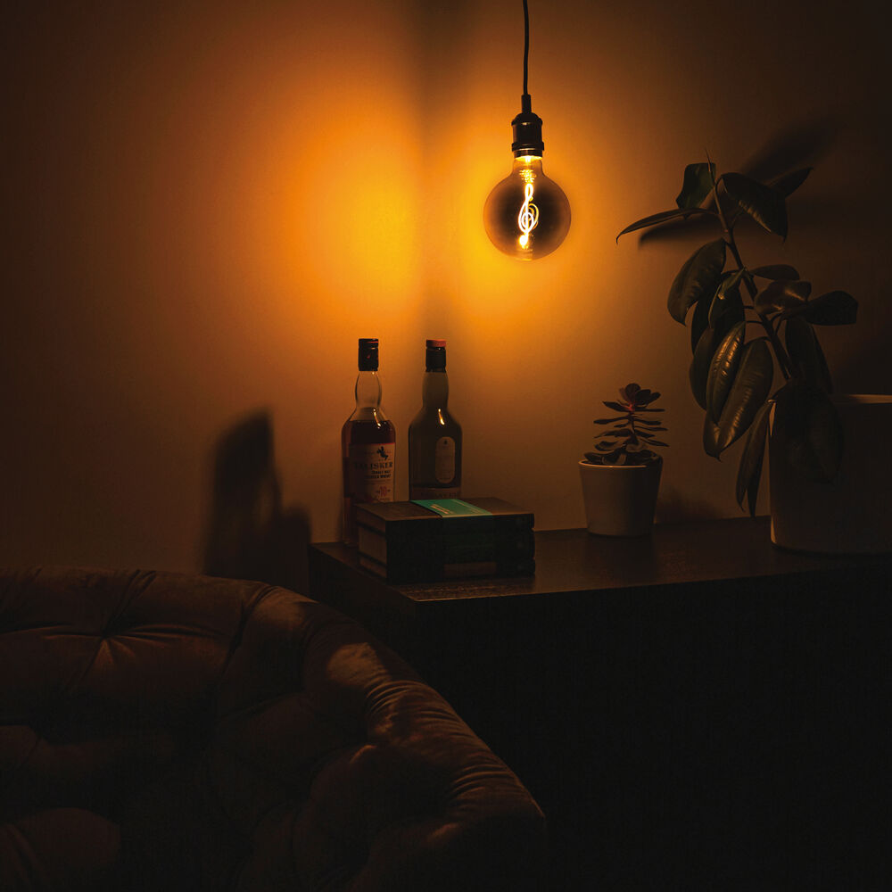 LED-Filament-Lampe, Globe-Form, E27/4,5W, 250 lm, 1800K Bild 3