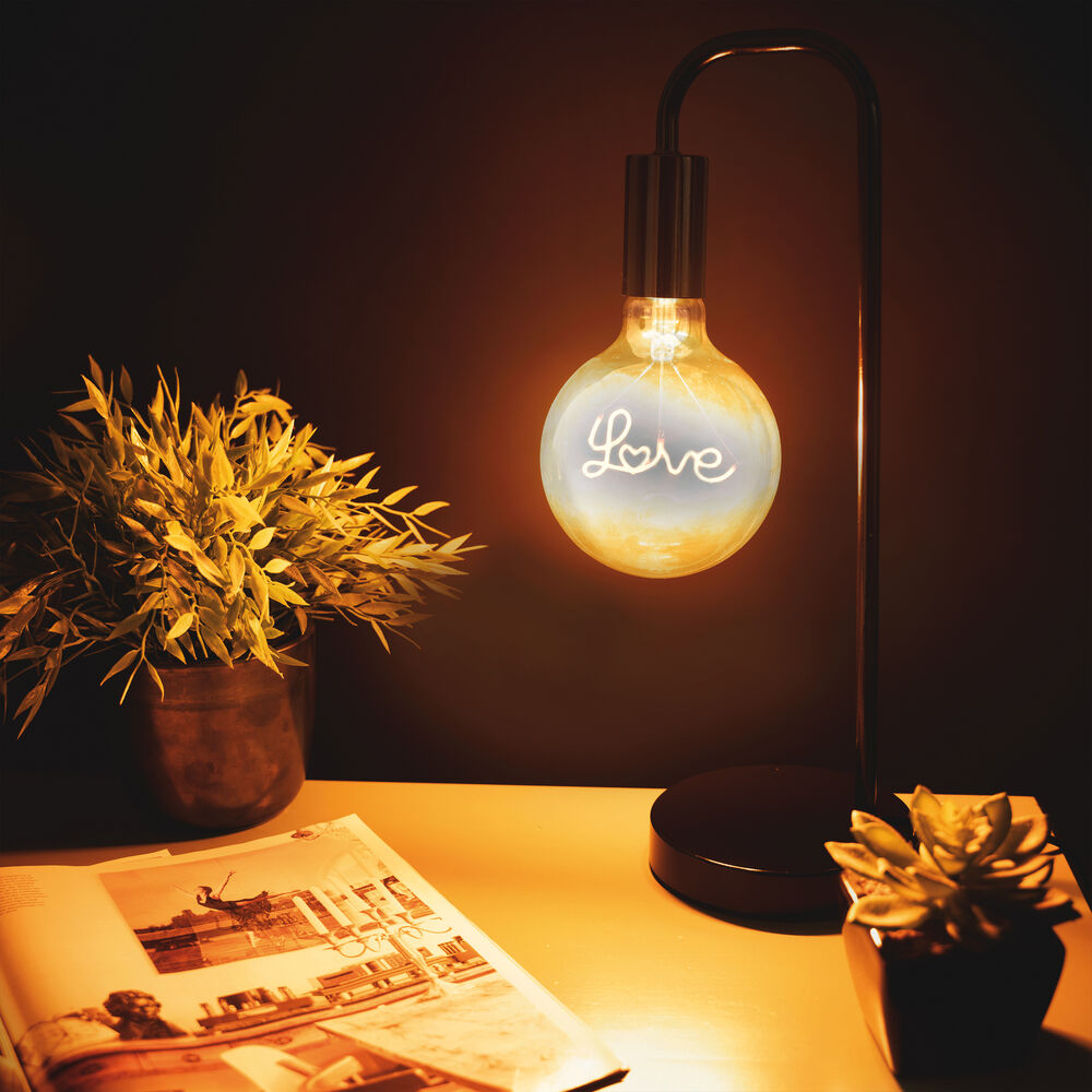 LED-Filament-Lampe, Globe-Form, E27/4,5W, 250 lm, 1800K Bild 2