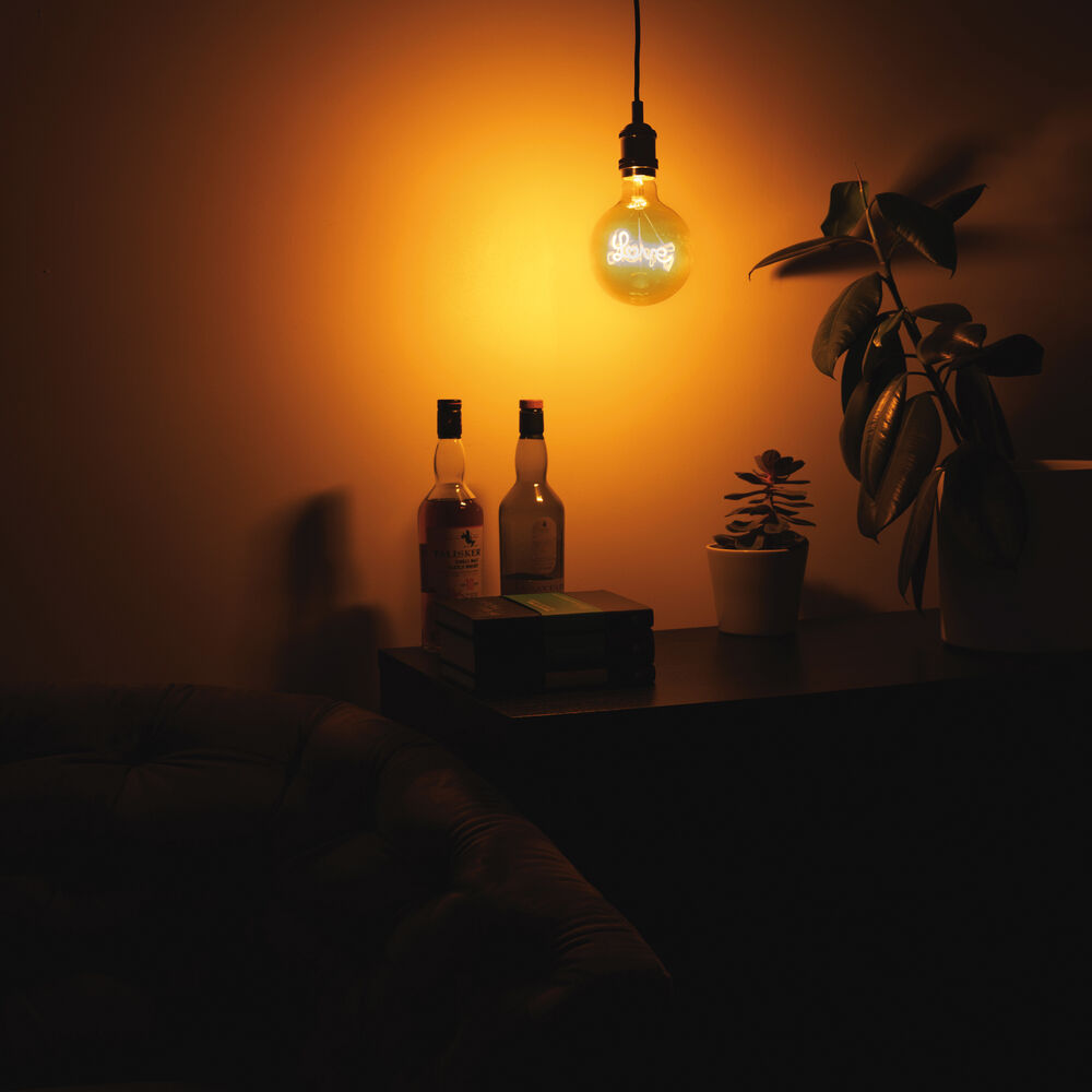 LED-Filament-Lampe, Globe-Form, E27/4,5W, 250 lm, 1800K Bild 3