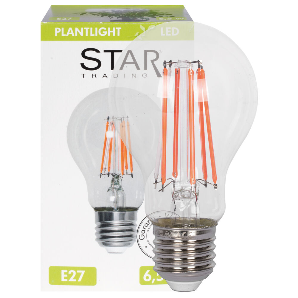 LED-Lampe, PLANT LIGHT, E27/6,5W, 200 lm