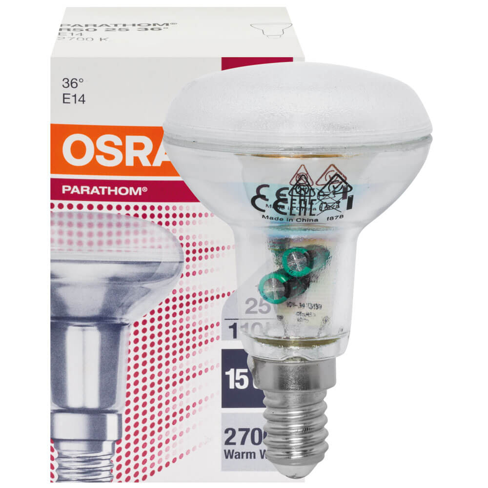 LED-Reflektorlampe, R50,  RETROFIT,  E14, 2700K