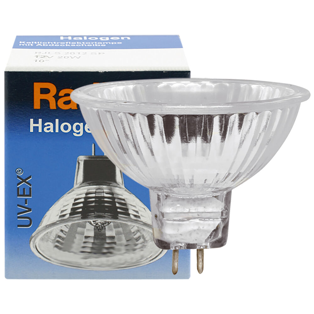 Halogenlampe, Kaltlicht-Reflektor, RJLS MEGA, 12V/GU5,3
