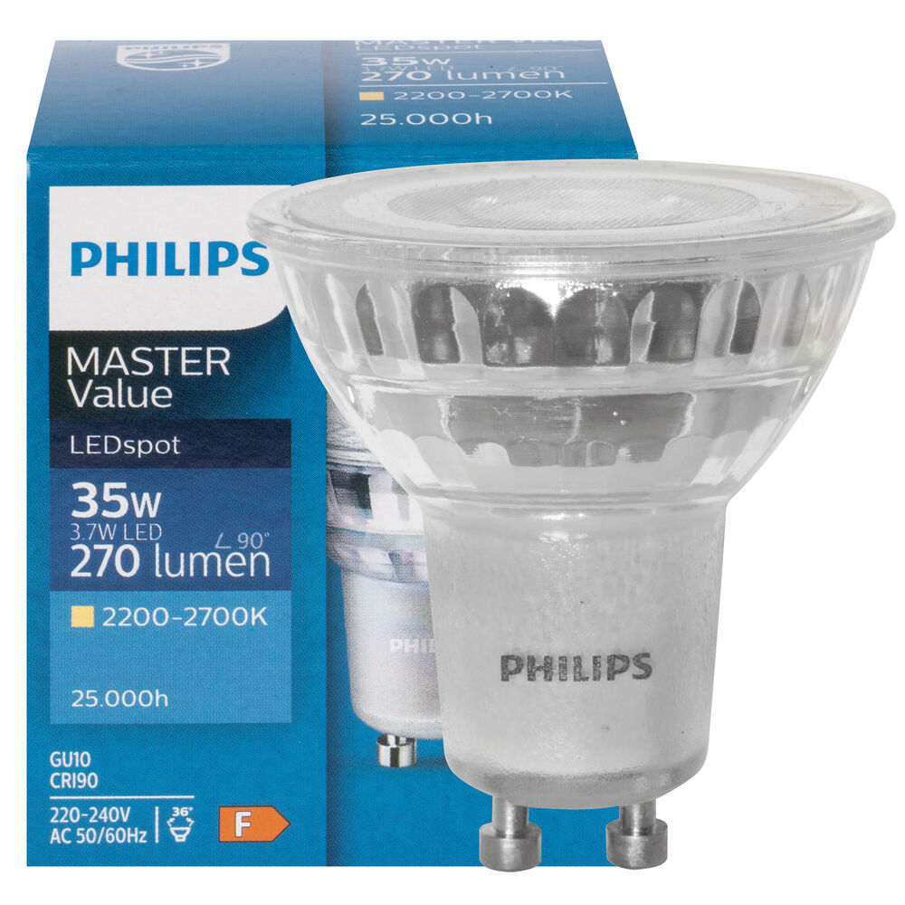 LED-Reflektorlampe, PAR16, MASTER LEDspot Value, DIMTONE, GU10, 2200 bis 2700K