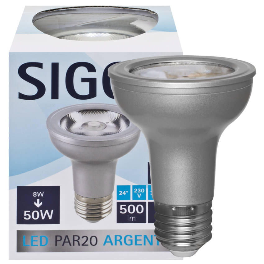 LED-Reflektorlampe, ARGENT,  E27, 3000K