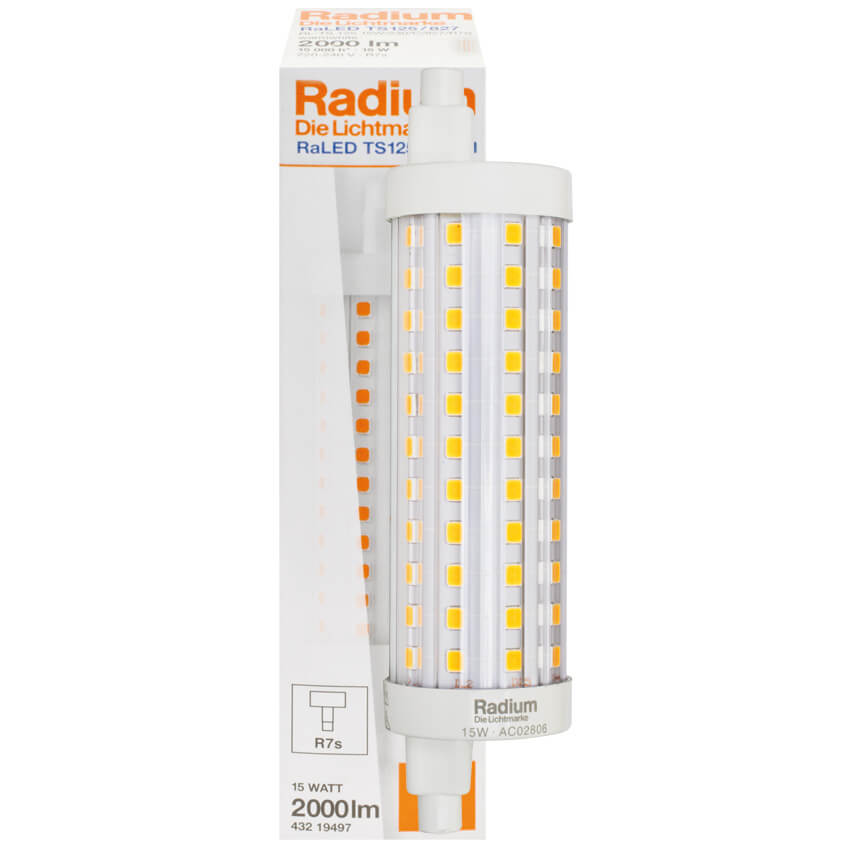 LED-Stablampe, RaLEDline, R7s, 2700K