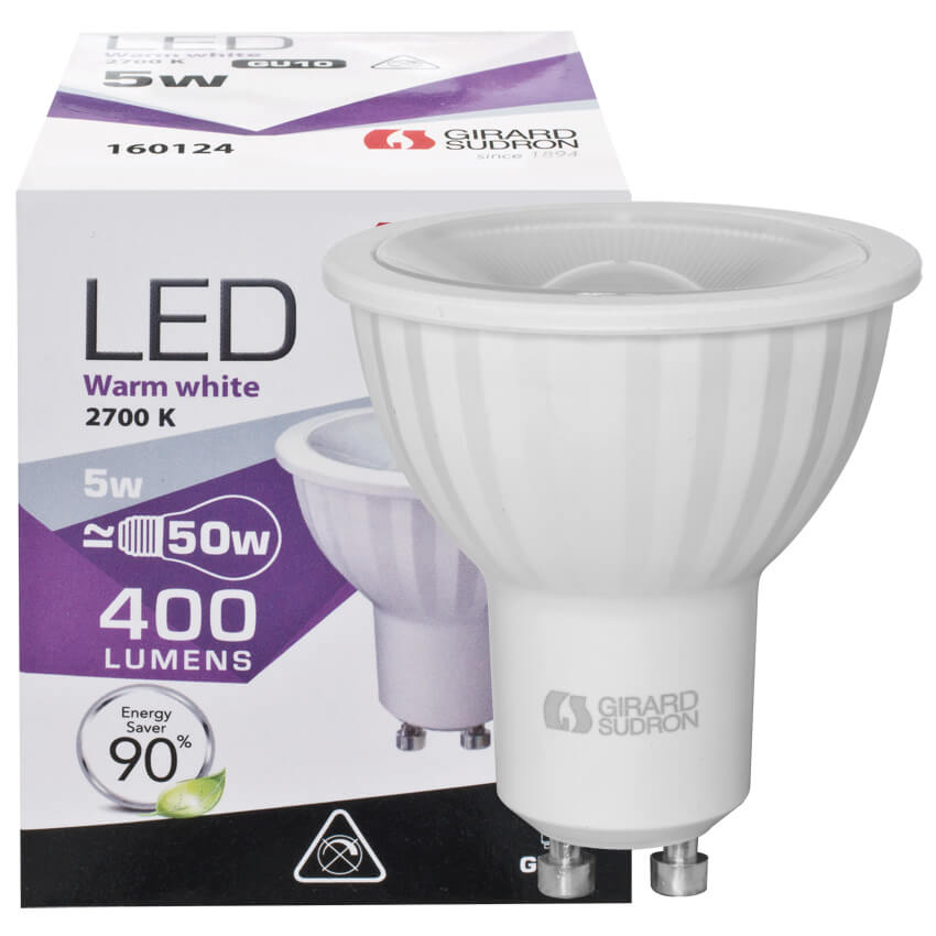 LED-Reflektorlampe, PAR16, GU10/230V/5W (50W), 400 lm