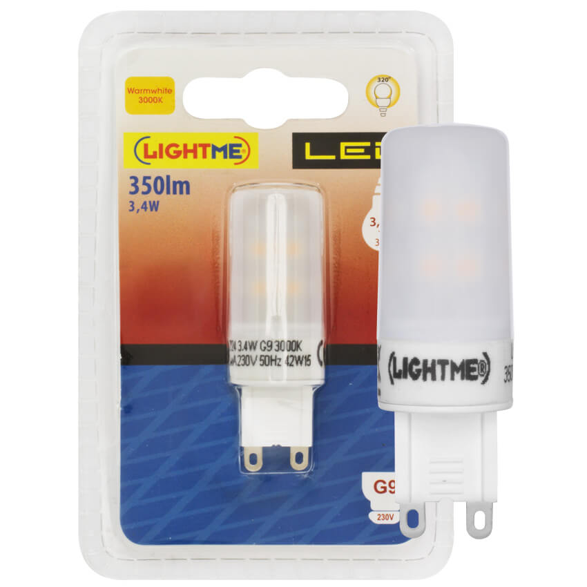 LED-Stiftsockellampe, matt, G9/230V/3,4W (32W), 350 lm