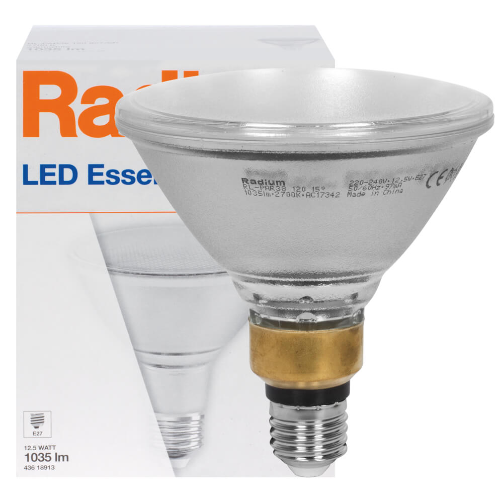 LED-Reflektorlampe, PAR38, LED ESSENCE, E27/12,5W (120W), 1.035 lm, 2700K