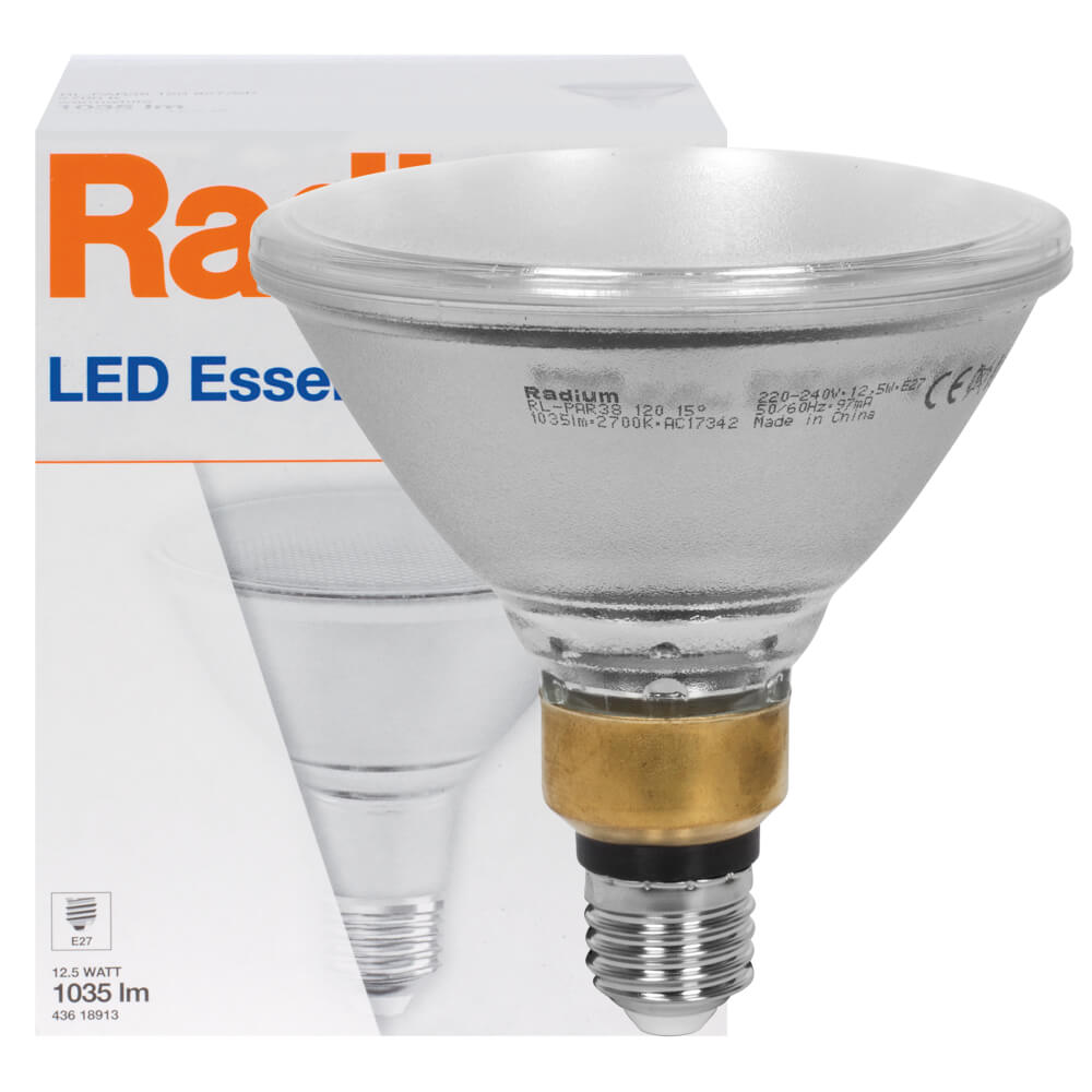 LED-Reflektorlampe, LED ESSENCE, PAR38, E27/13,5W (120W), 1.035 lm, 2700K