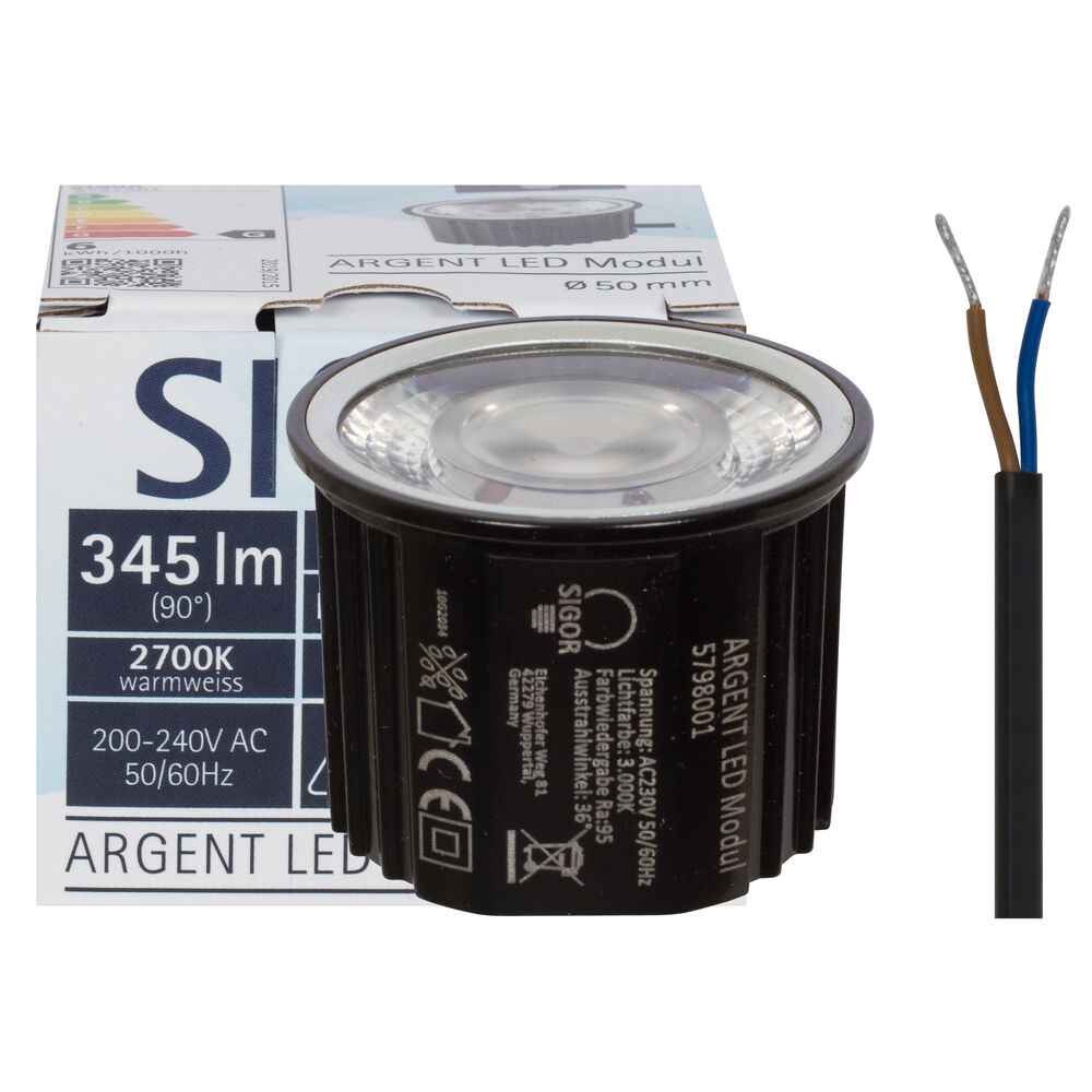 LED-Modul, PAR/MR16, ARGENT, 5,5W