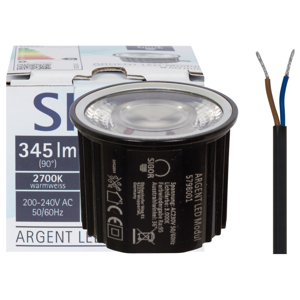 LED-Modul, PAR/MR16, ARGENT, LED/5,5W