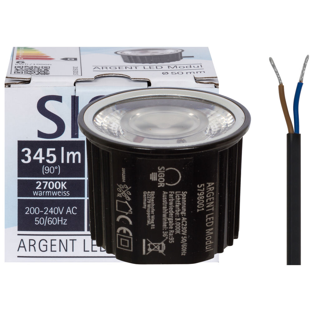 LED-Modul, PAR/MR16, ARGENT, 5,5W