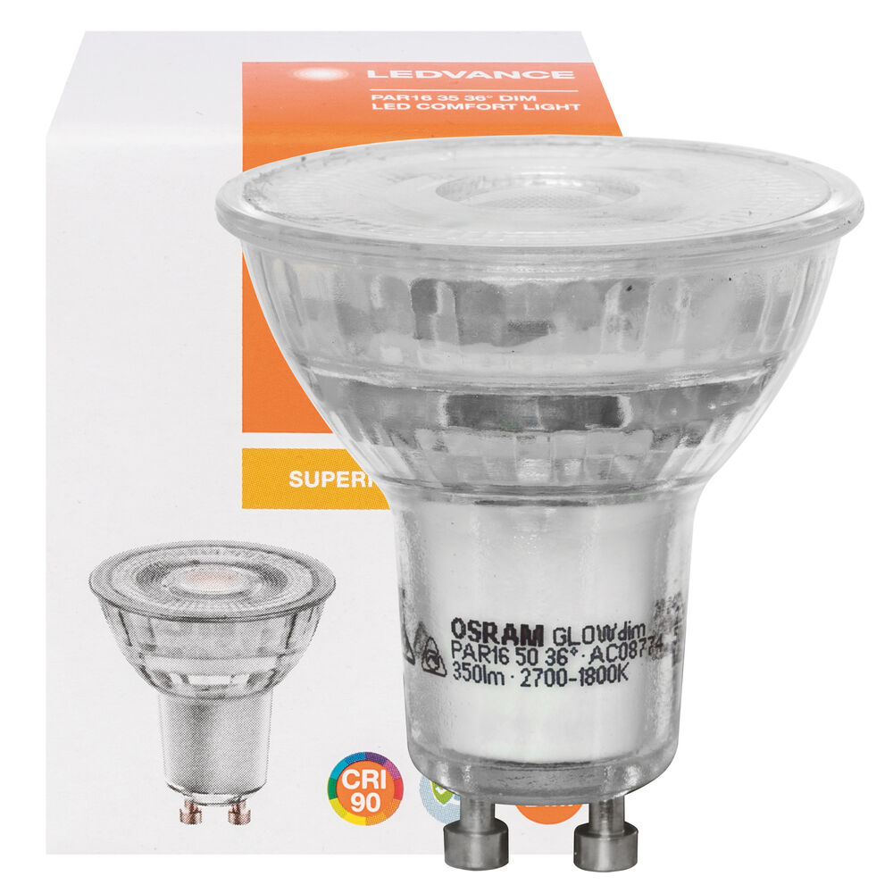 LED-Reflektorlampe, PAR16, SUPERIOR CLASS, GU10