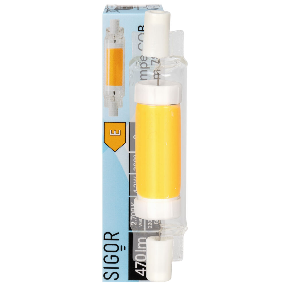 LED-Stablampe, R7s, 2700K