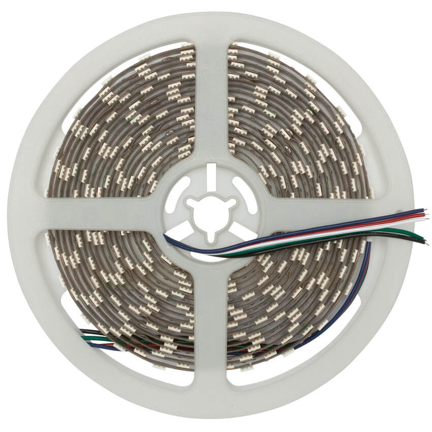LED-Flexstreifen, RGB/W, 5050-SMD-LEDs/ 24V/120W, L 5 m, 480 LEDs, ~24W/m, ~800 lm/m Bild 2