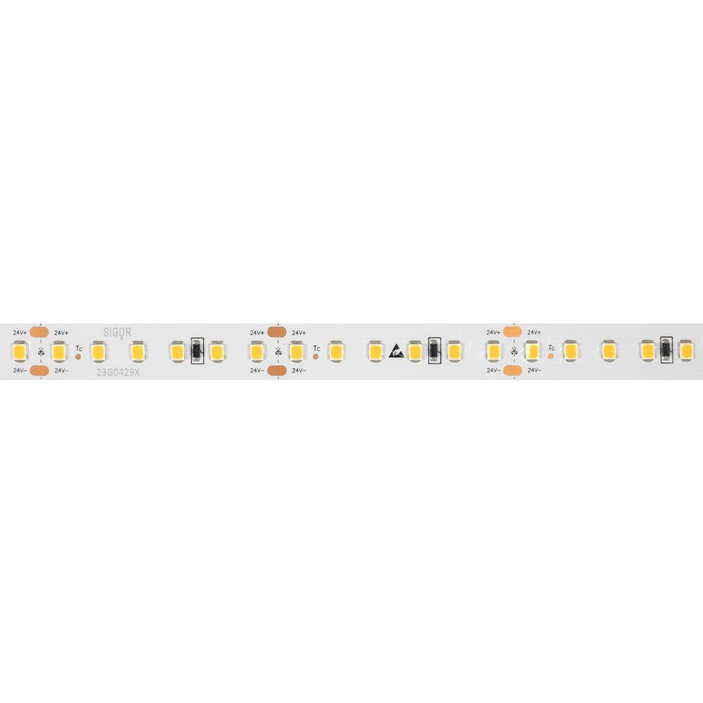 LED-Flexstreifen, 2835-SMD-LEDs/24V/192W, L 20 m, 2.400 LEDs, ~9,6W/m, 120 LEDs/m
