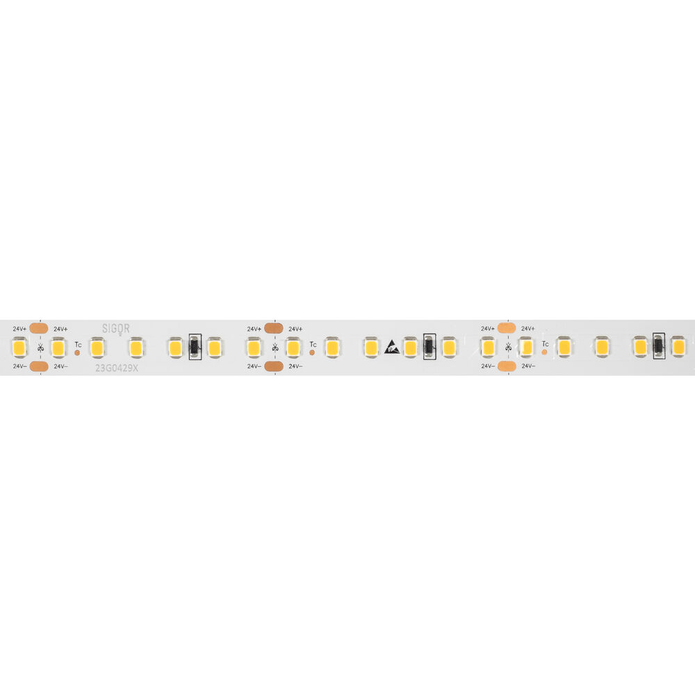 LED-Flexstreifen, 2835-SMD-LEDs/24V/192W, L 20 m, 2.400 LEDs, ~9,6W/m, 120 LEDs/m
