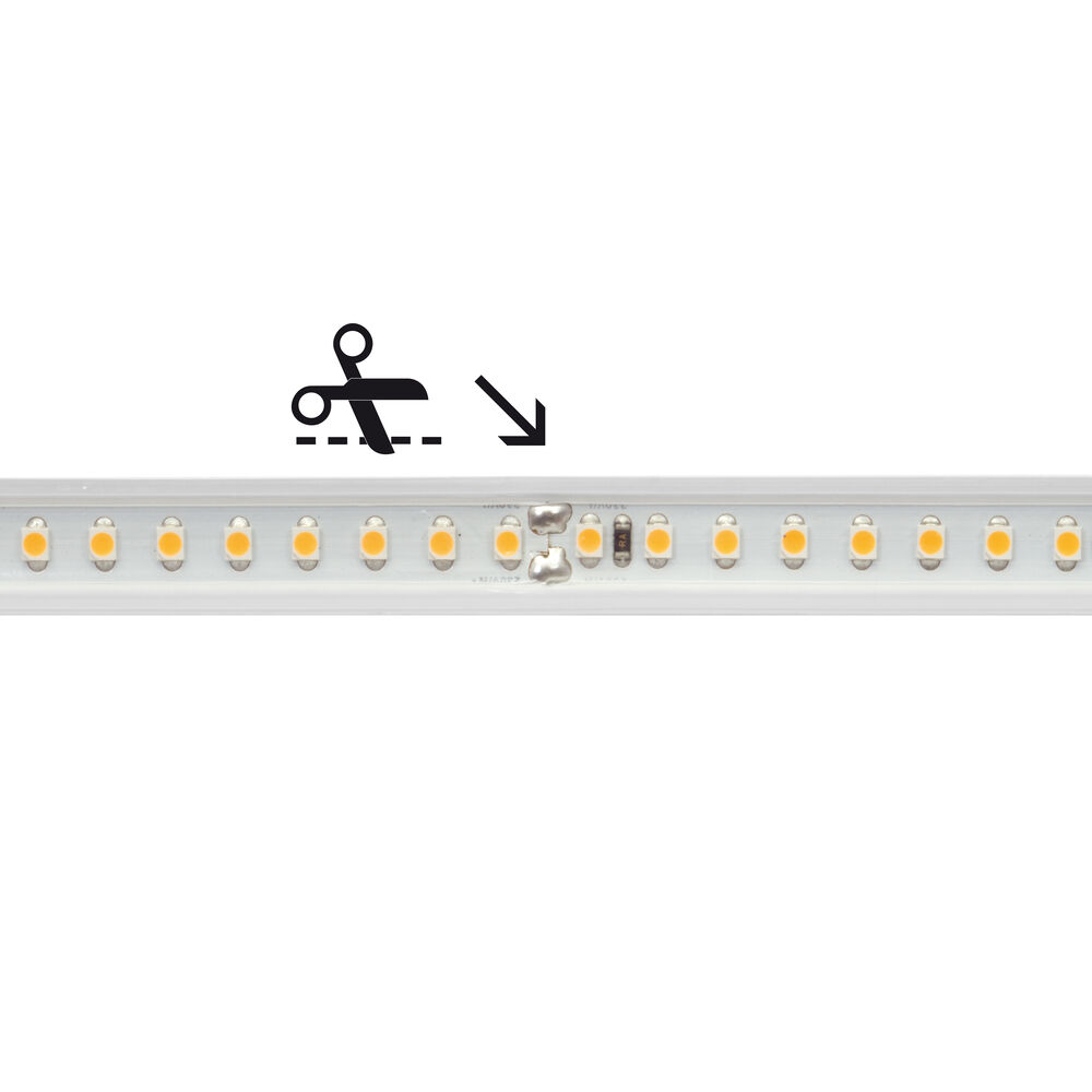 LED-Flexstreifen 230V, Rollenware, L 10 - 50 Meter, 2700K Bild 2