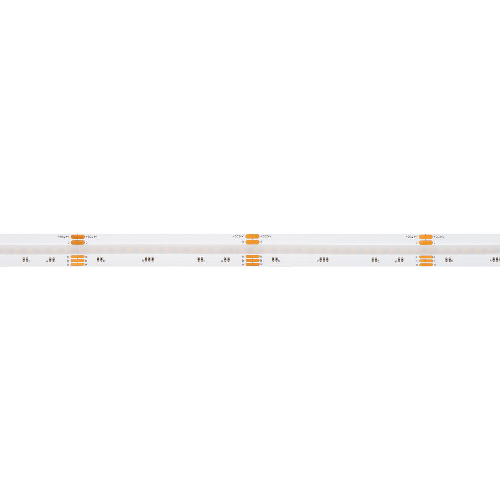 LED-Flexstreifen, RGB/W, COB-LEDs/24V/80W, L 5 m, 4.480 LEDs, ~16W/m, ~1.010 lm/m