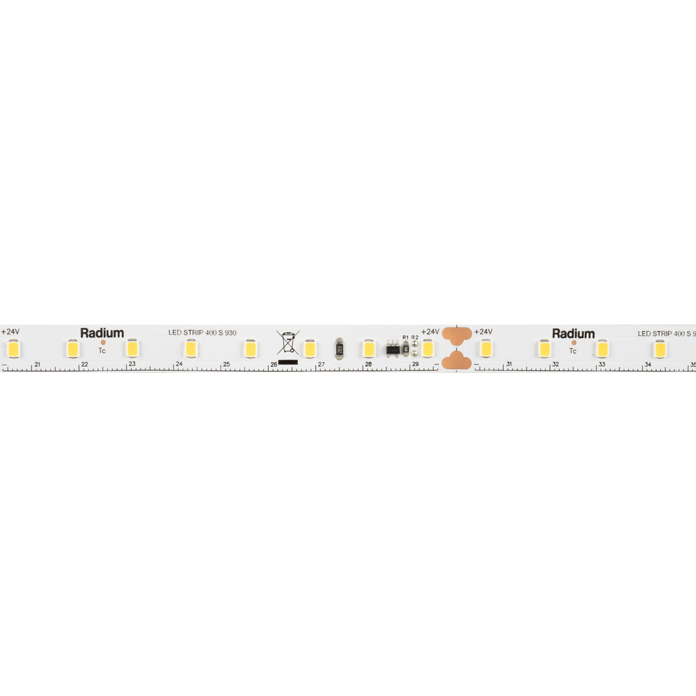 LED-Flexstreifen, STRIP 400 S, 2835-SMD-LEDs/24V/18W, L 5 m, 350 LEDs, ~3,6W/m, ~400 lm/m