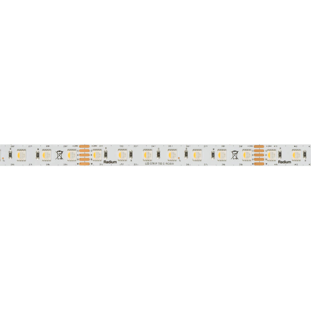 LED-Flexstreifen, RGB/W, STRIP 500 S RGB/W, 5050-SMD-LEDs/24V/60W, L 5 m, 350 LEDs, ~12W/m, ~700 lm/m