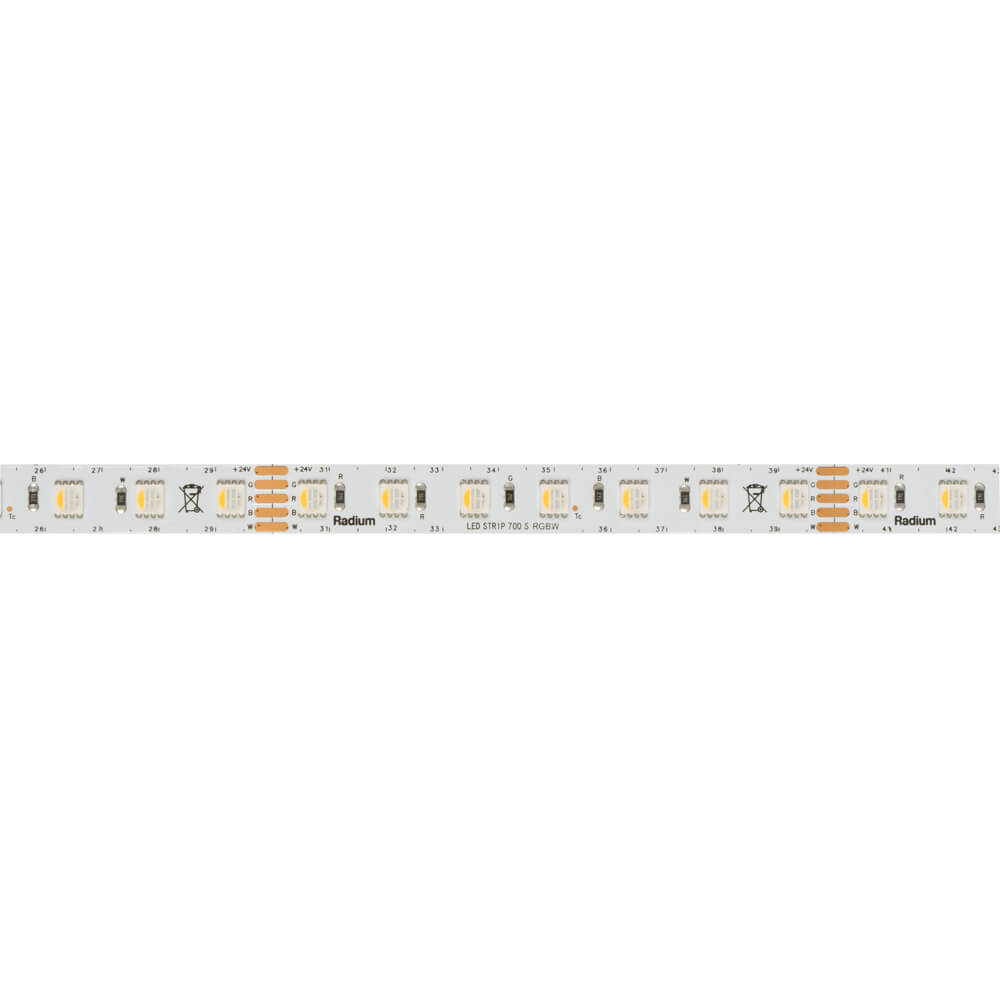 LED-Flexstreifen, RGB/W, STRIP 500 S RGB/W, 5050-SMD-LEDs/24V/60W, L 5 m, 350 LEDs, ~12W/m, ~500 lm/m