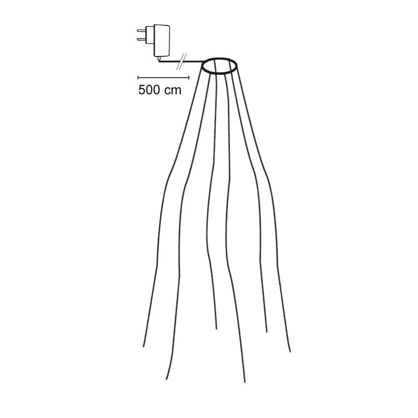 LED-Minilichterkette fr den  Weihnachtsbaum,  je 32 warmweie LEDs Bild 5